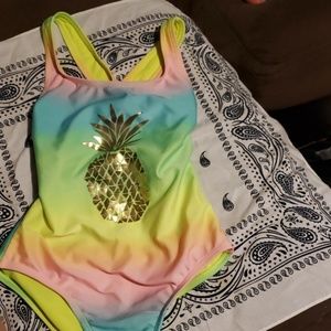 Girl's racerback swimsuit